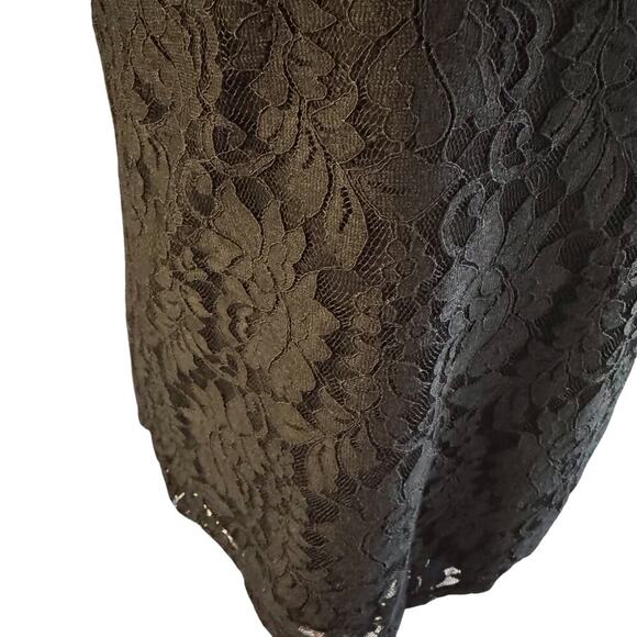 Maurices Love Lace Lined Halter Top Women's Sz XS Black Witchy Whimsigoth Goth - Picture 5 of 12